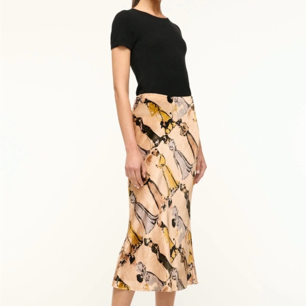 STAUD Sadie Skirt Small